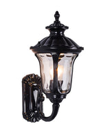 Velar Retro Frosted Glass Outdoor Wall Light