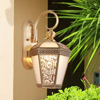 Retro Palace Pattern Outdoor Wall Light