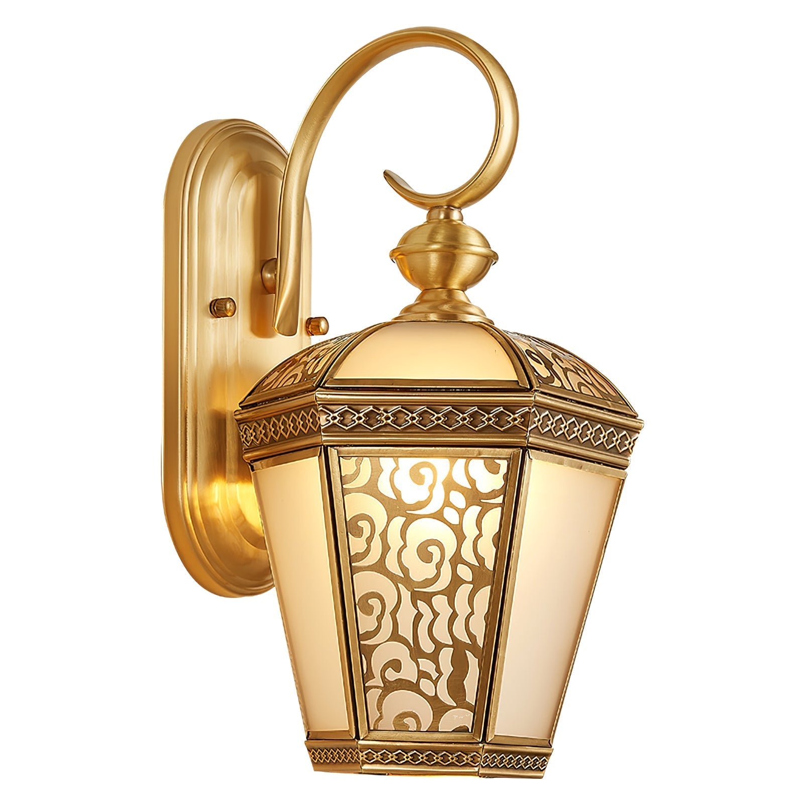 Retro Palace Pattern Outdoor Wall Light