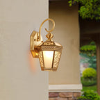 Retro Palace Pattern Outdoor Wall Light