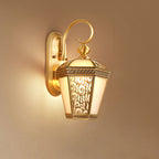 Retro Palace Pattern Outdoor Wall Light