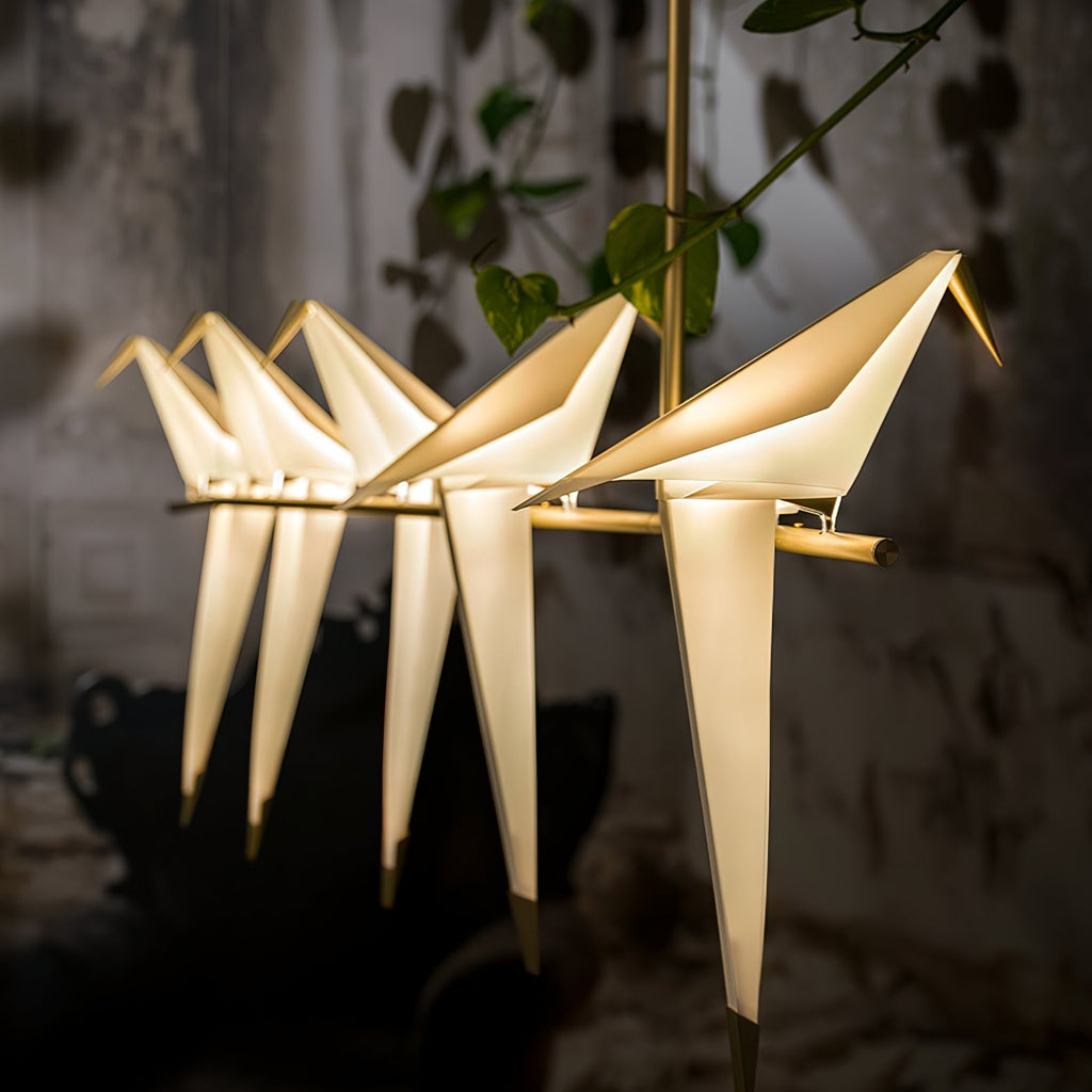 Poetic Perch Luxury Metal Chandelier