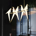 Poetic Perch Luxury Metal Chandelier