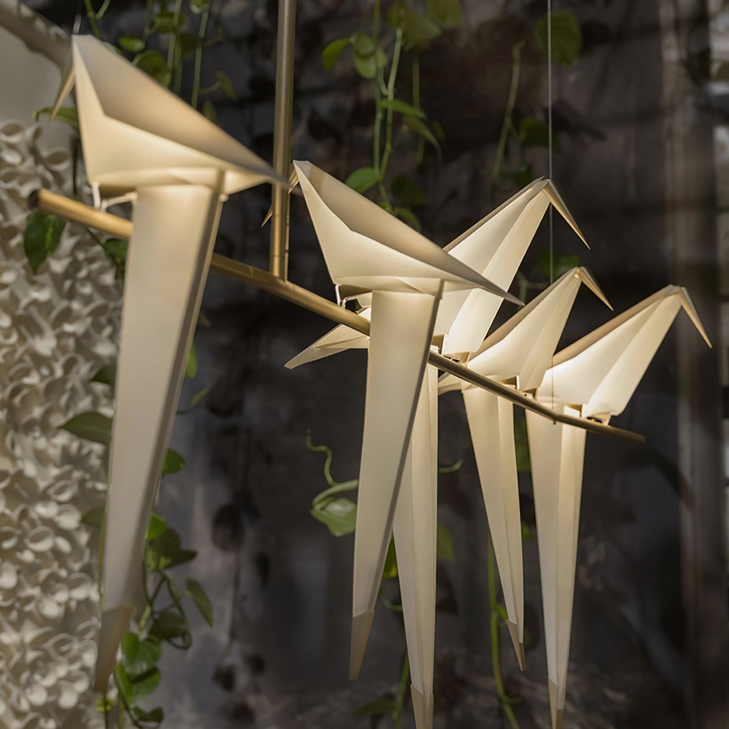 Poetic Perch Luxury Metal Chandelier