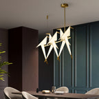 Poetic Perch Luxury Metal Chandelier