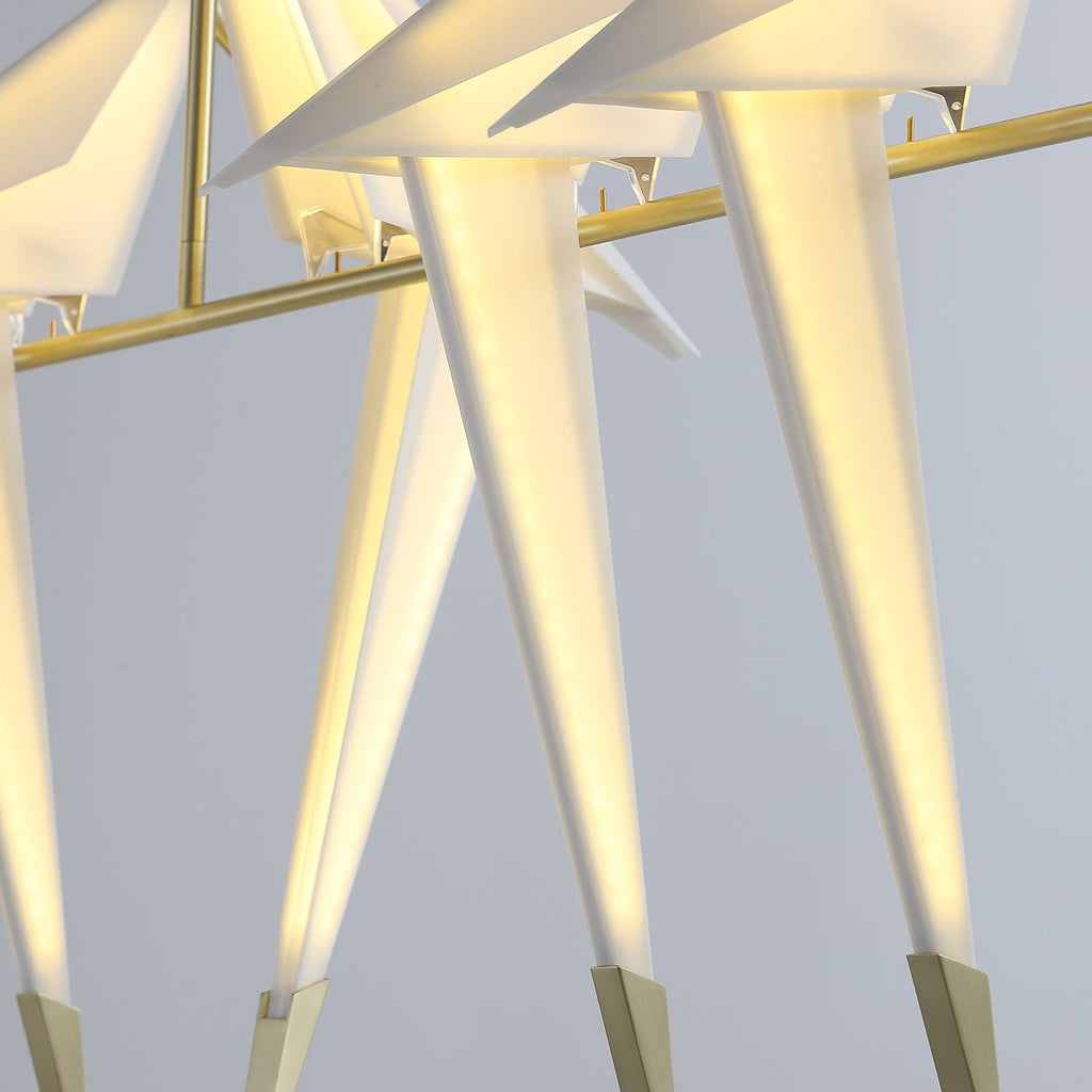 Poetic Perch Luxury Metal Chandelier
