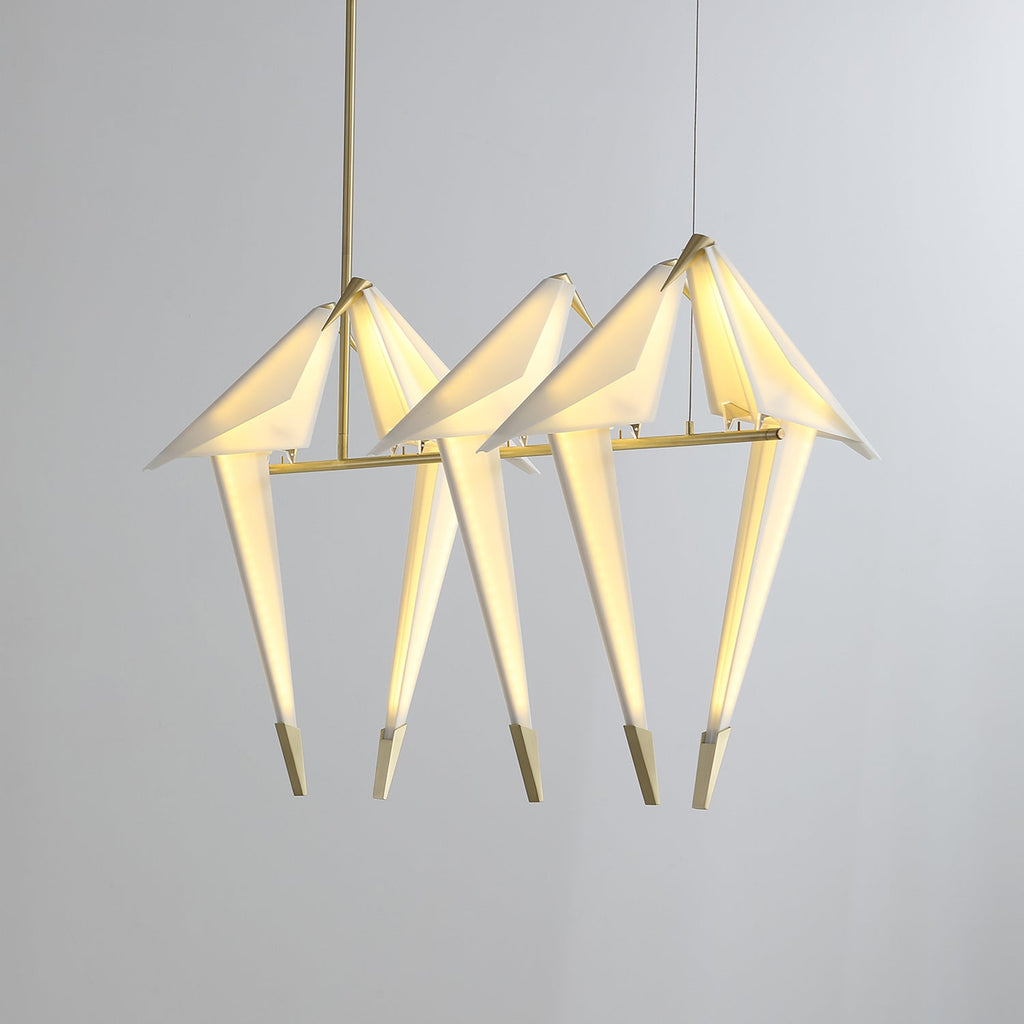 Poetic Perch Luxury Metal Chandelier