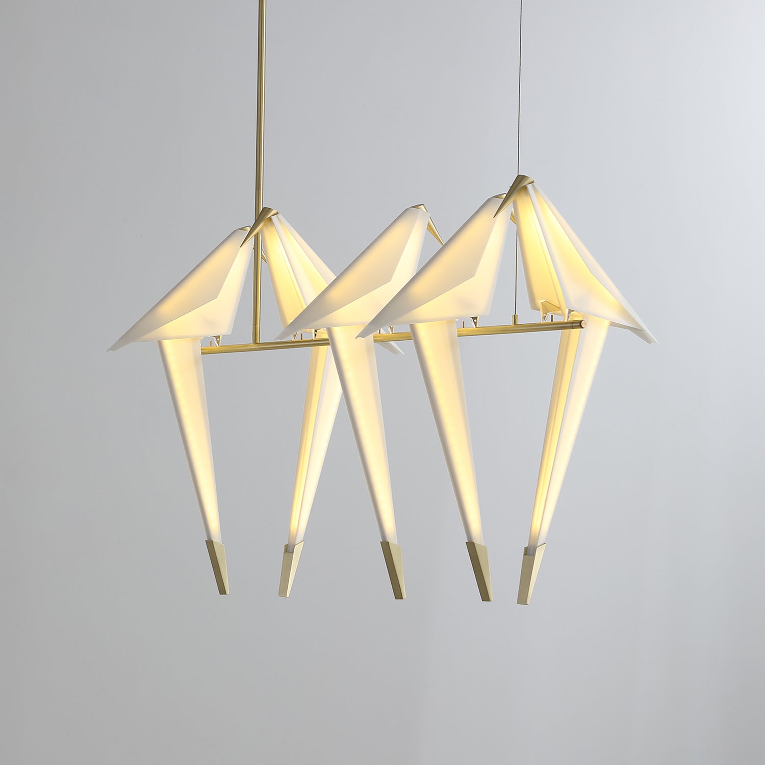 Poetic Perch Luxury Metal Chandelier