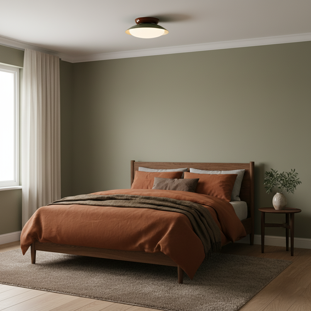 Dylan Retro Metal Ceiling Light