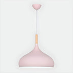 Nordic Wood Macaroon Pendant Light
