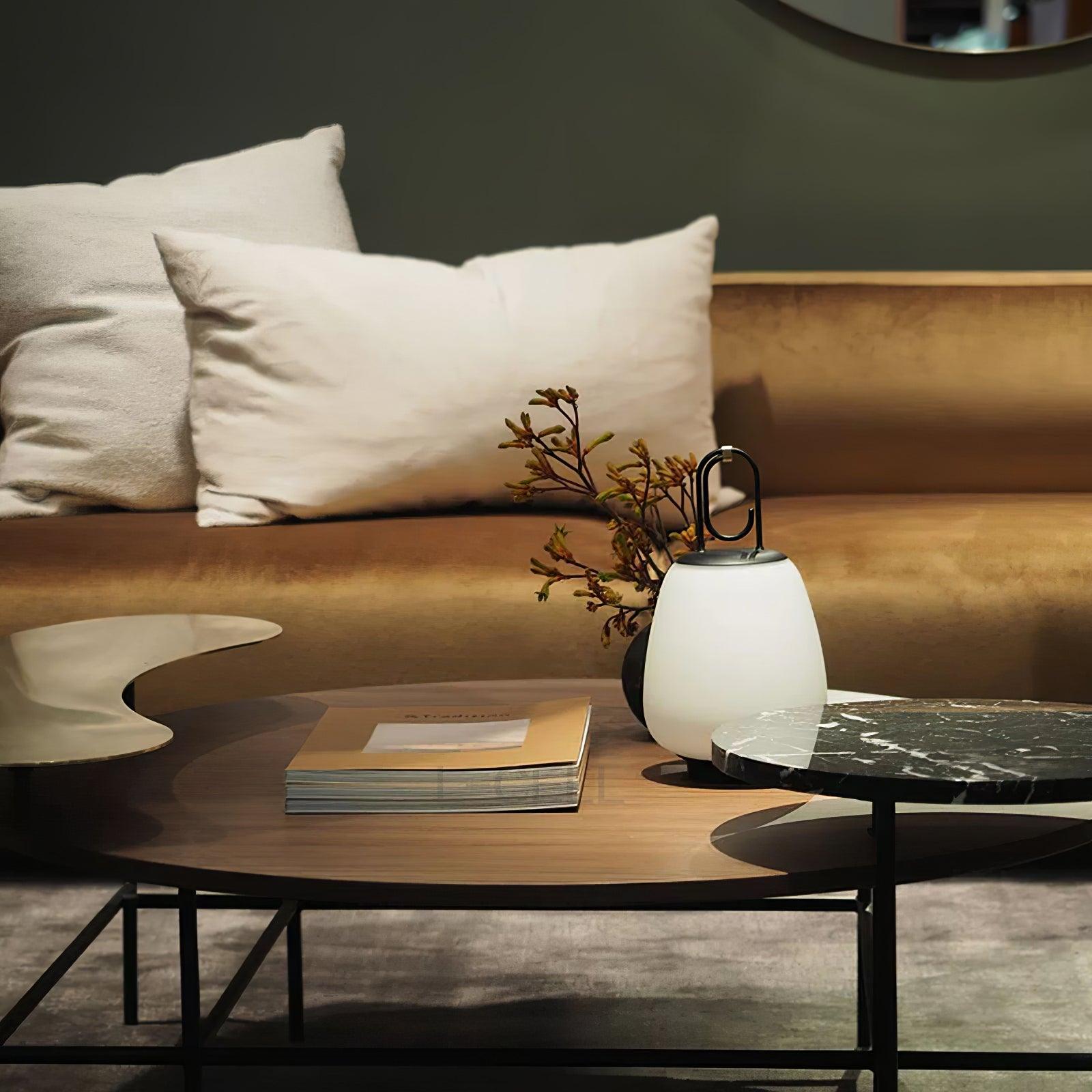 NordGlow Portable Lantern Table Lamp