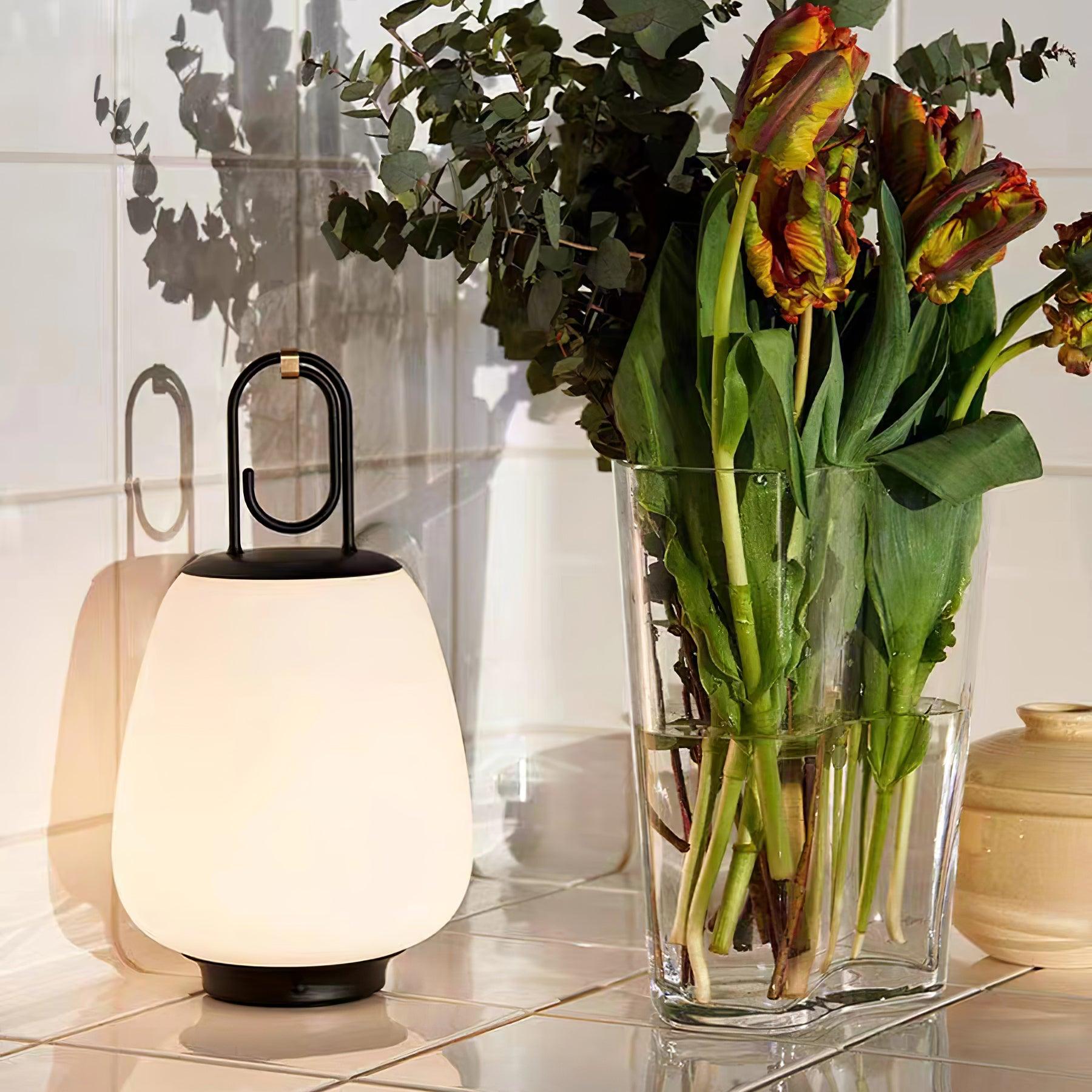 NordGlow Portable Lantern Table Lamp