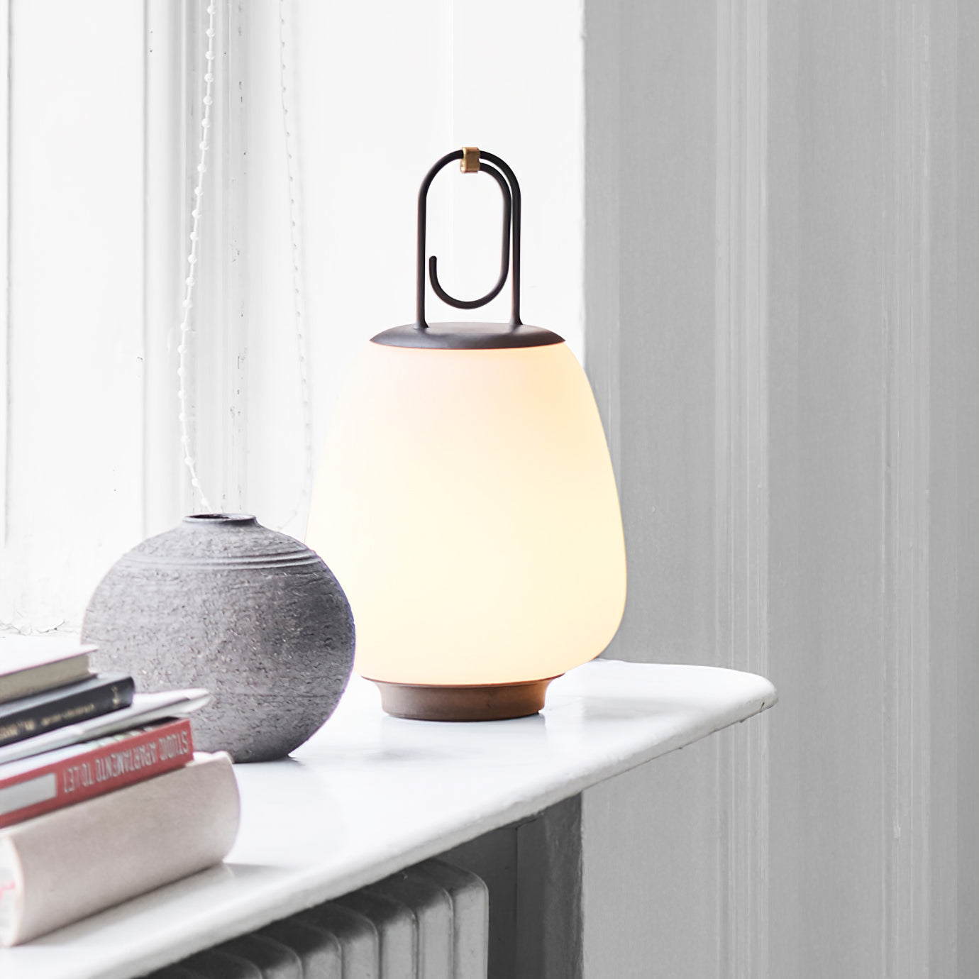 NordGlow Portable Lantern Table Lamp