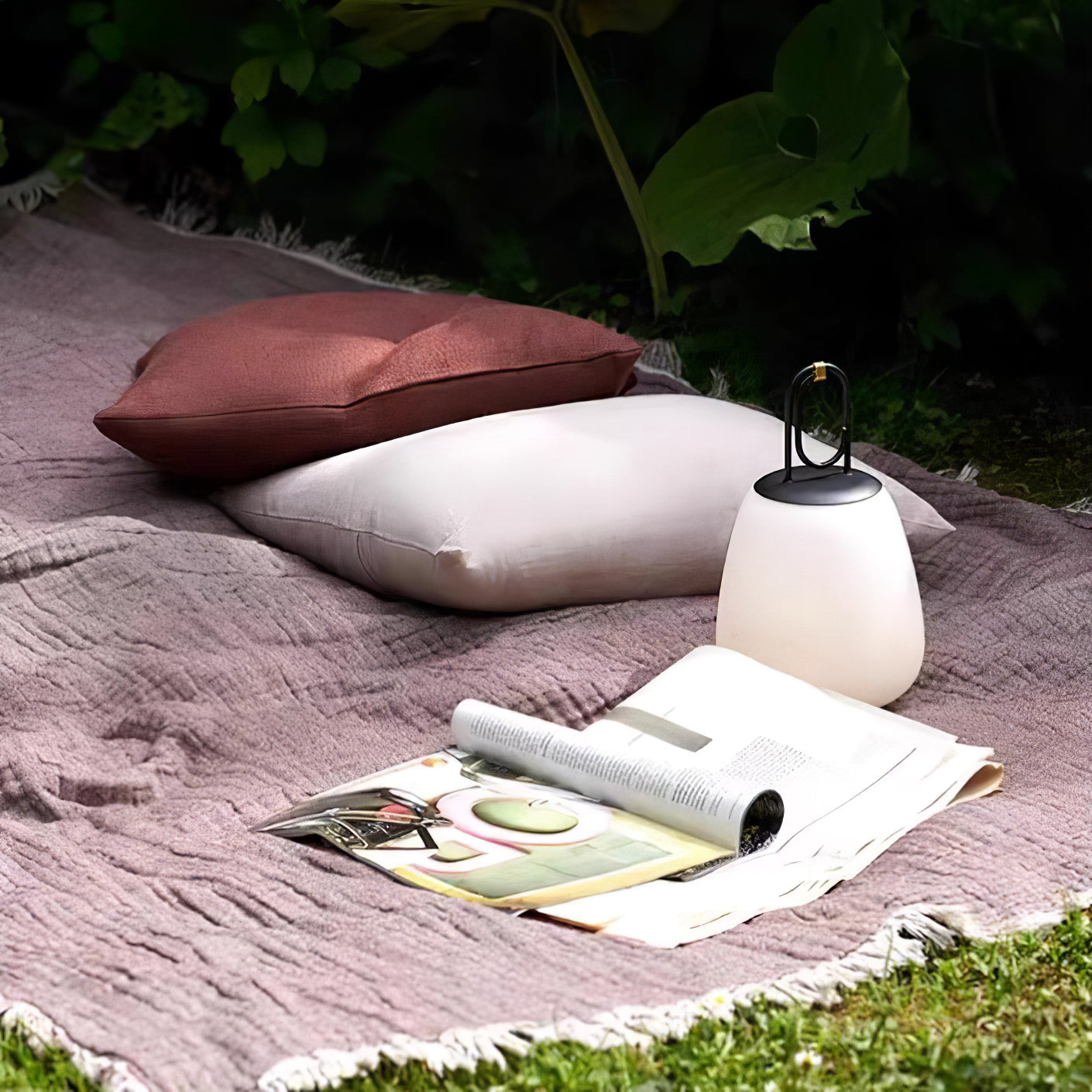NordGlow Portable Lantern Table Lamp