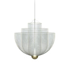 Radiant Wirelight Sculptural Japandi Metal Pendant Light