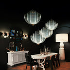 Radiant Wirelight Sculptural Japandi Metal Pendant Light