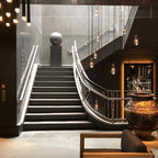 Celara Raindrop Linear Glass Chandelier