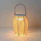 Retro Creative Rattan Wireless Outdoor Table Lamp
