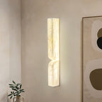 Modern Rectangular Alabaster Essence Wall Light