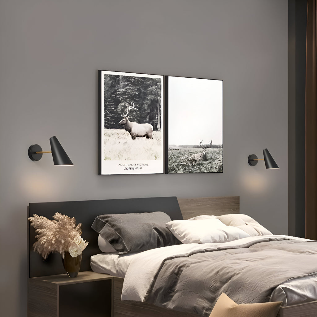 Retro Adjustable Iron Birdy Wall Light