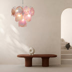 Retro Camisa Murano Glass Chandelier