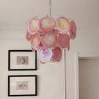 Retro Camisa Murano Glass Chandelier