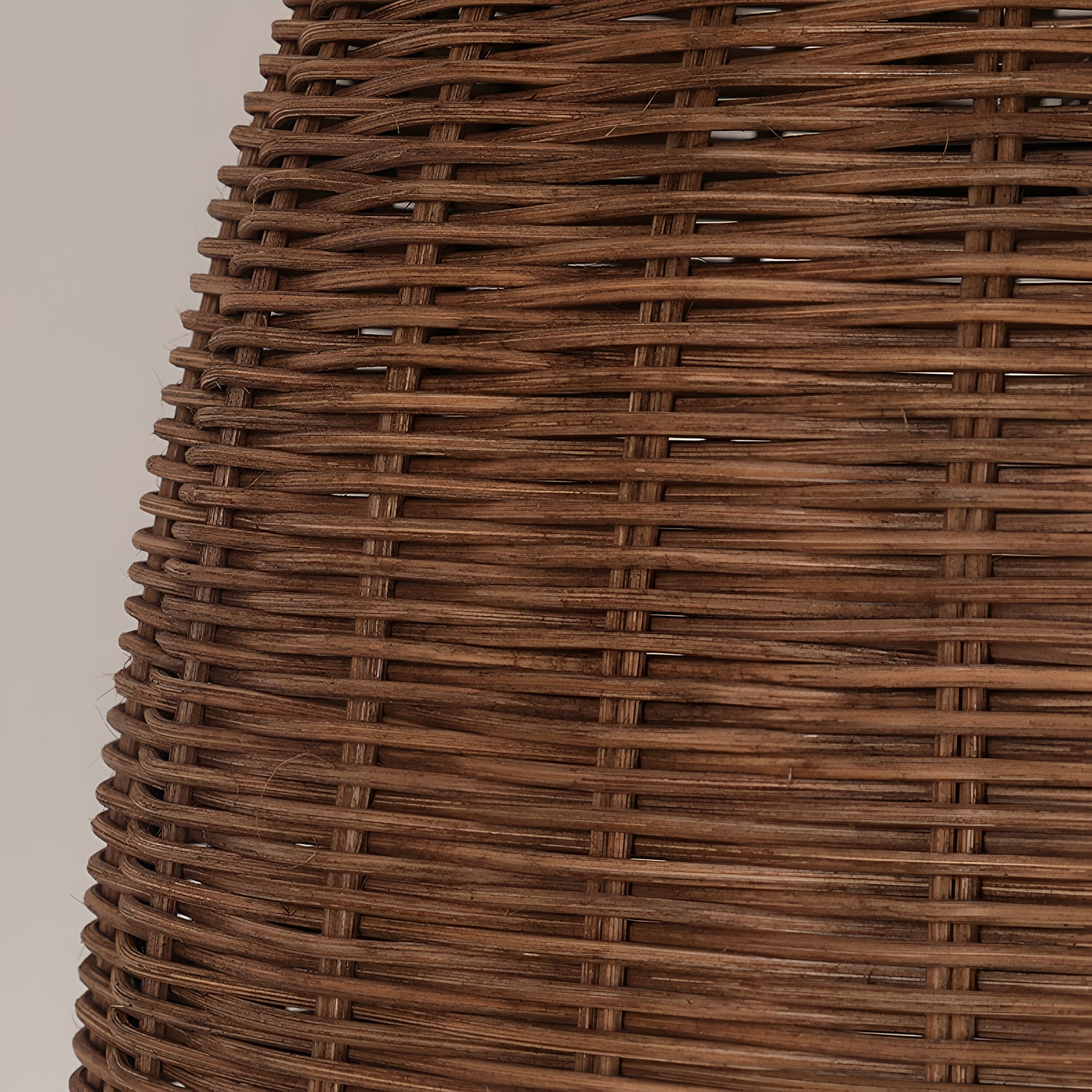 Retro Handmade Bamboo Rattan Pendant Light