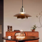 Retro Medieval Metal Flying Saucer Pendant Light