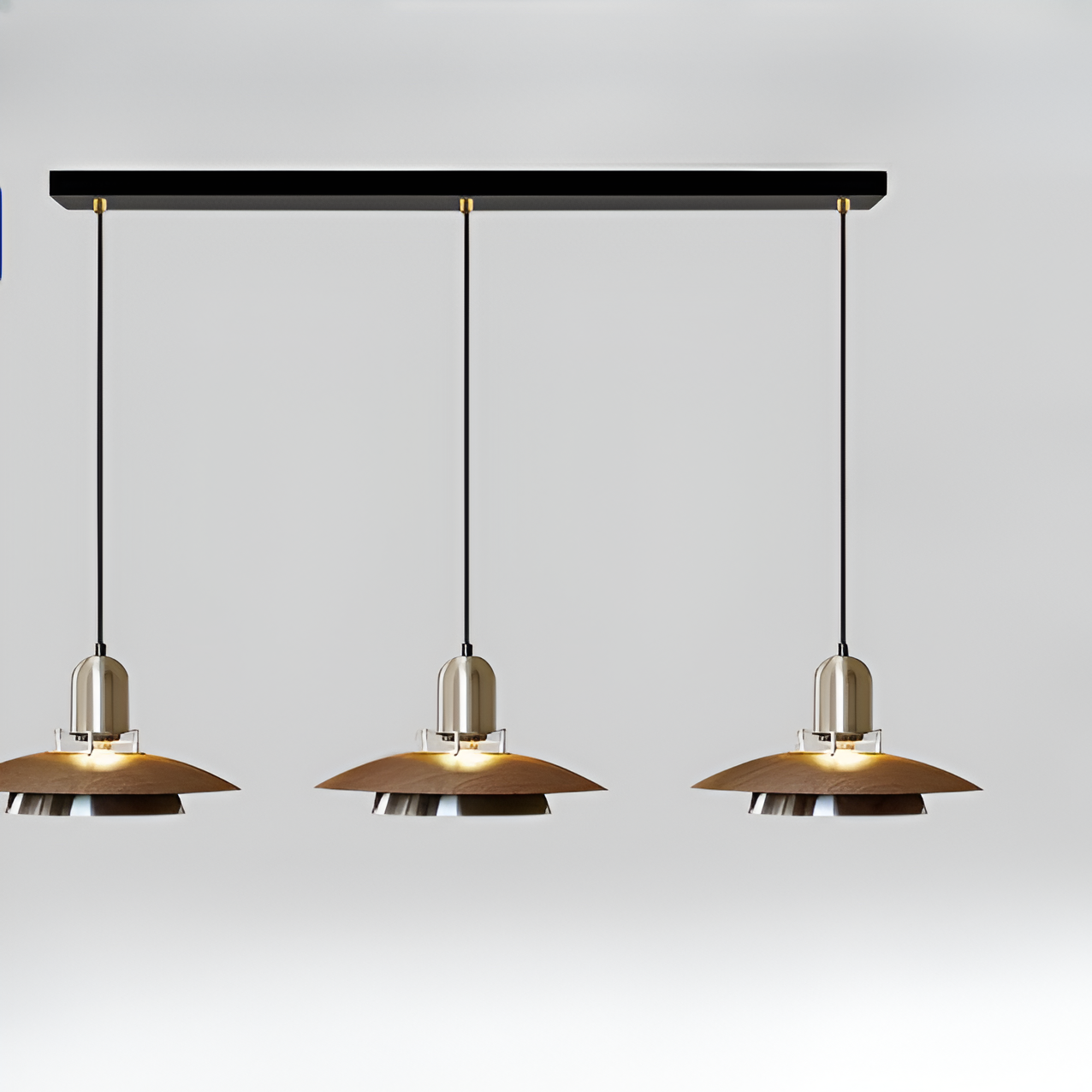 Retro Medieval Metal Flying Saucer Pendant Light