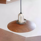 Retro Medieval Metal Flying Saucer Pendant Light