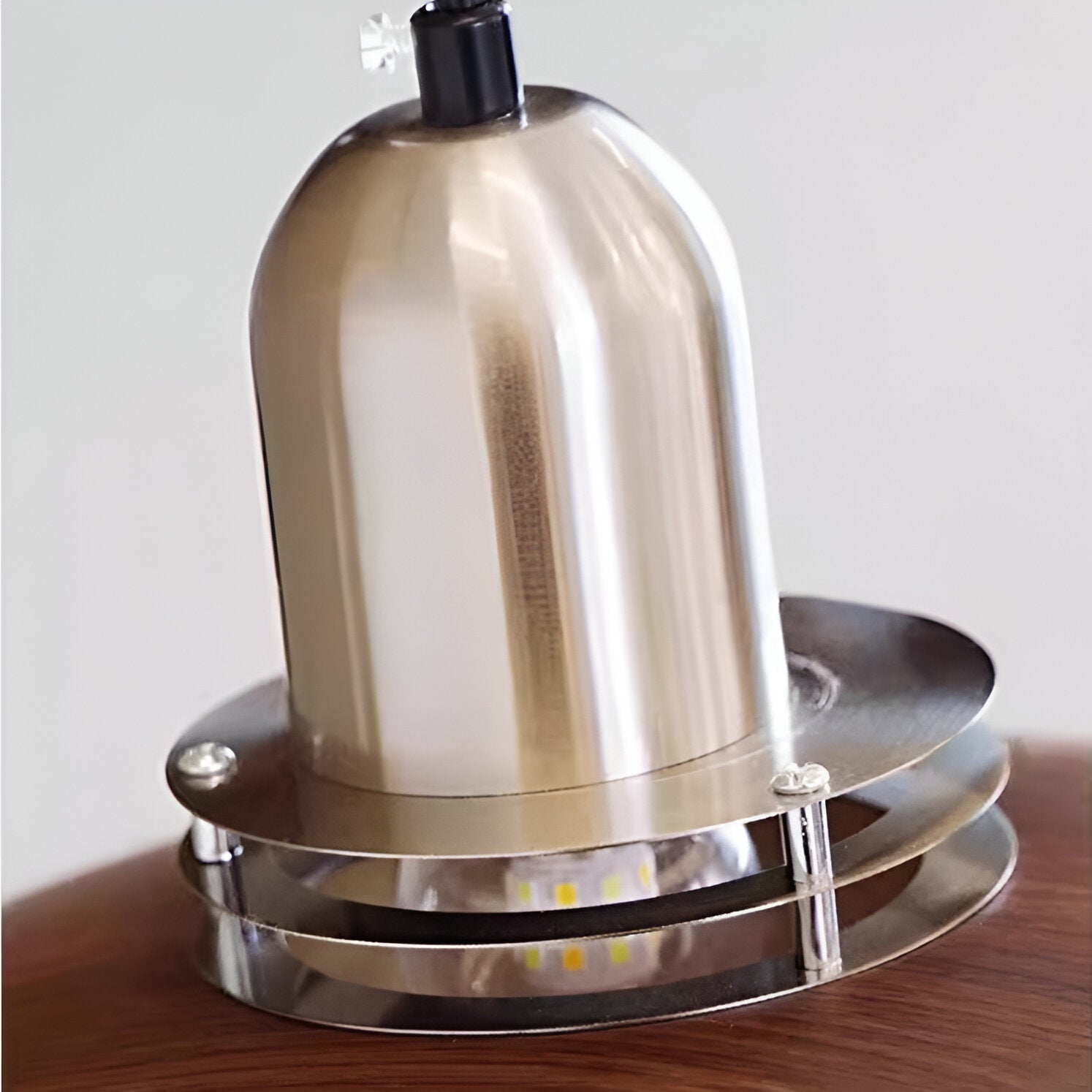 Retro Medieval Metal Flying Saucer Pendant Light