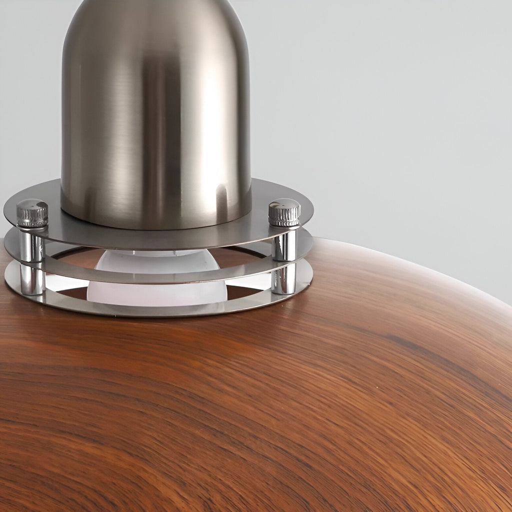 Retro Medieval Metal Flying Saucer Pendant Light