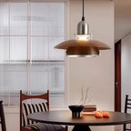 Retro Medieval Metal Flying Saucer Pendant Light