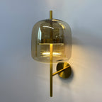 Kael Nordic Glass Wall Light