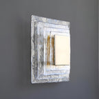 Retro Murano Water Ripple Glass Wall Light