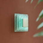 Retro Murano Water Ripple Glass Wall Light