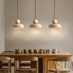 Retro Wabi-Sabi Natural Stone Travertine Pendant Light