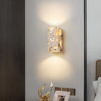 Retro Wabi-Sabi Style Marble Wall Light