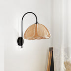 The Glow of Rattan Wall Light