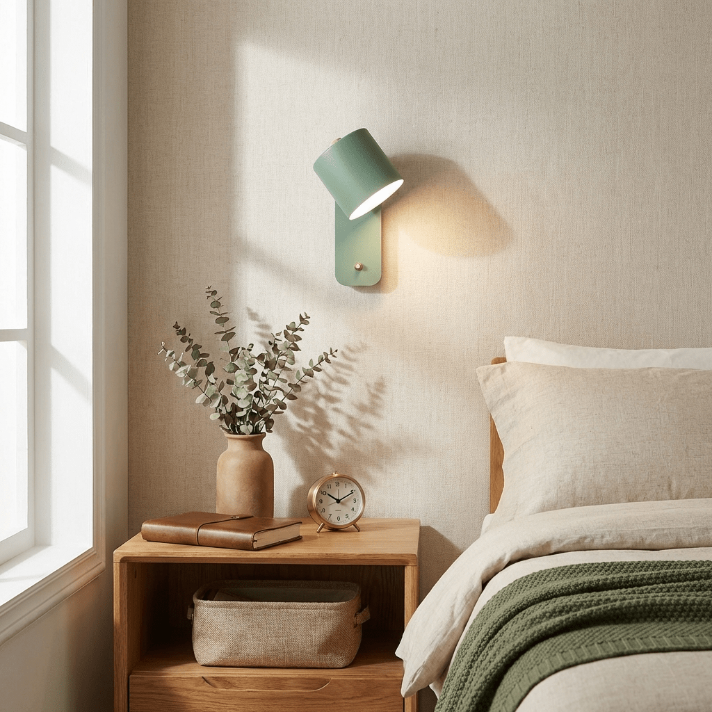 Kora Rotatable Nordic Metal Wall Light