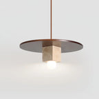 Nordic Grove Travertine Minimalist Pendant Lamp