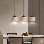 Nordic Travertine Clear Minimalist Pendant Light
