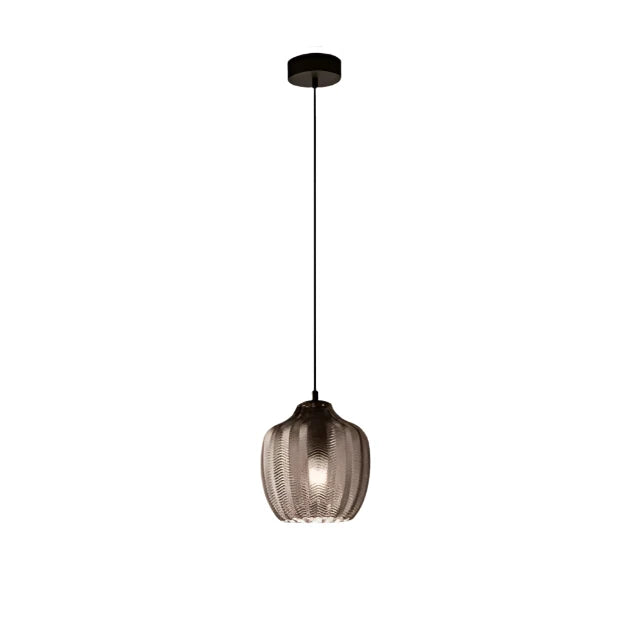 Nordic Style Wavy Glass Pendant Ceiling Light