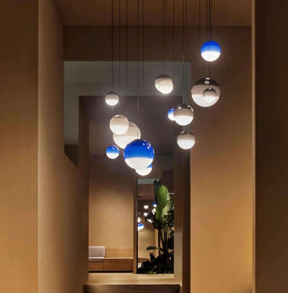 Elaris Modern Gradient Glass Pendant Light