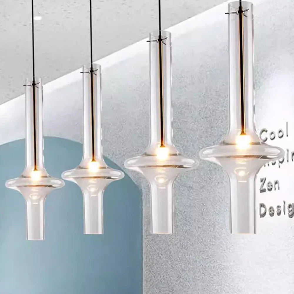 Nordic Glass Penta Wonder Pendant Light