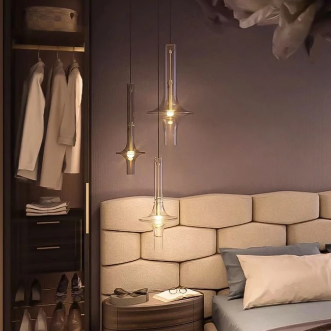 Nordic Glass Penta Wonder Pendant Light