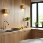Japanese Wabi Sabi Natural Travertine Stone Wall Light
