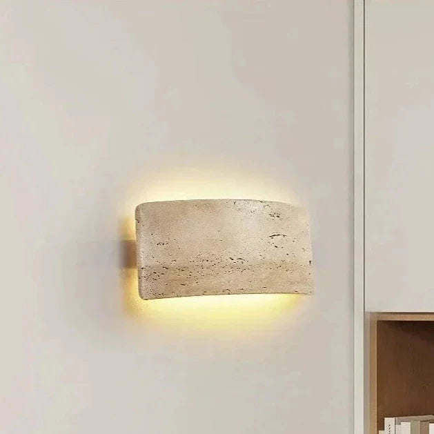 Modern Travertine IP65 Waterproof Outdoor Wall Light