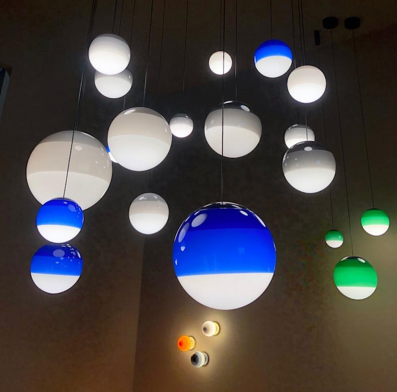 Elaris Modern Gradient Glass Pendant Light