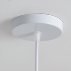 Lunar Glow Modern Glass Pendant Light